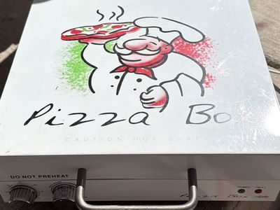 CuiZen Pizza Box Oven 12-Inch Rotating Pan Model PIZ-4012 White 1200W