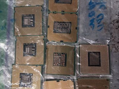 Intel/AMD Mixed Lot CPUs - Various Models, Untested Condition for Parts/Repair
