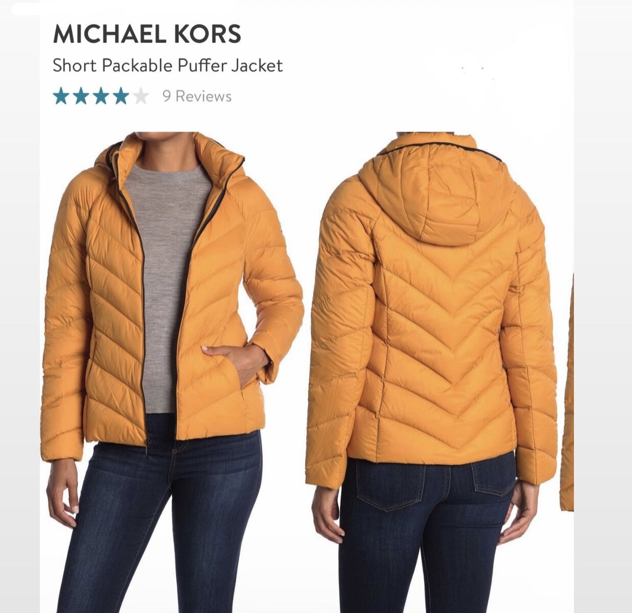Michael Kors XL puffer