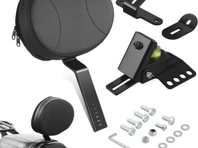 1997-2025 Harley Davidson Touring Street Glide Road King Road Glide Electra Glide Adjustable Driver Backrest