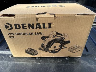 Denali by SKIL 20V 6-1/2 Inch Cordless Circular Saw Kit with 4.0Ah Lithium Battery and Charger