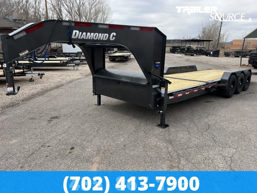 7x26 Diamond C HDT-GN 307 Gooseneck Tilt Trailer - 24K GVWR -