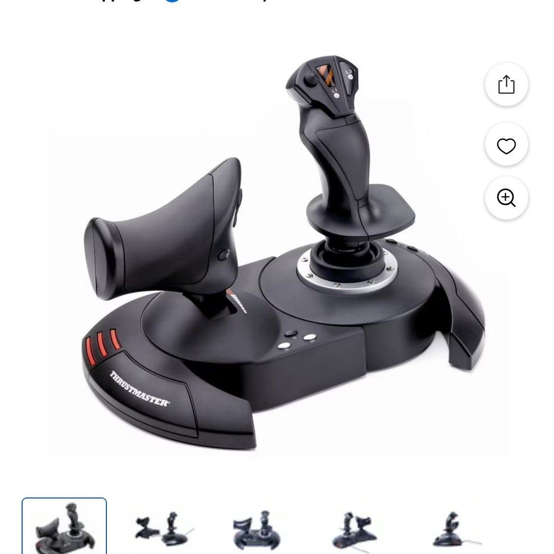 Thrustmaster Flight Control System