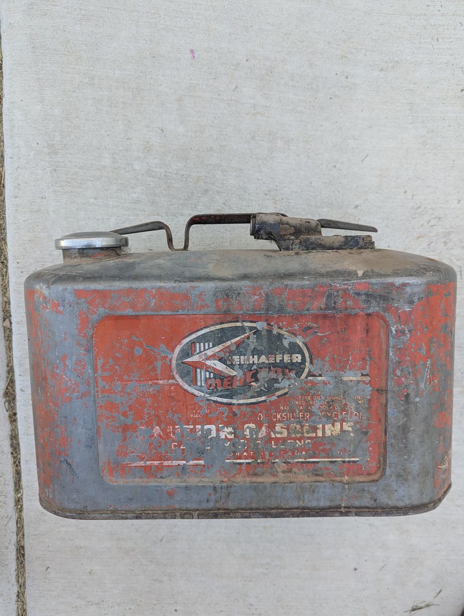 Vintage gas tank