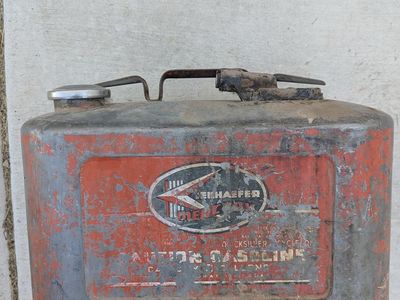 Vintage gas tank