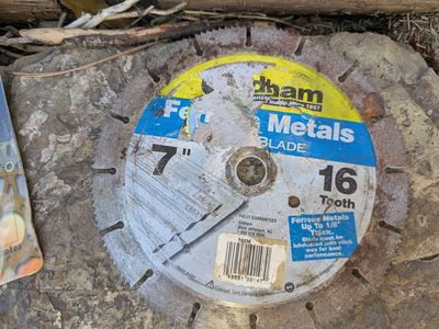 7" saw blade