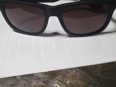 Ray-Ban RB 4165 Justin 622/5X Black Square Polarized Sunglasses 54-16 Made in Thailand