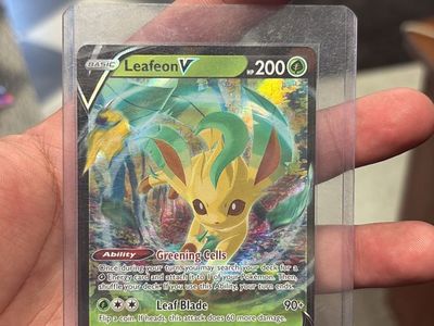 Pokemon Leafeon V Full Art 007/203 Sword & Shield Evolving Skies TCG Card