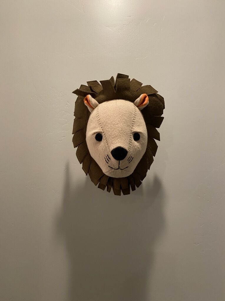 Target Pillow Fort Lion Wall Decor