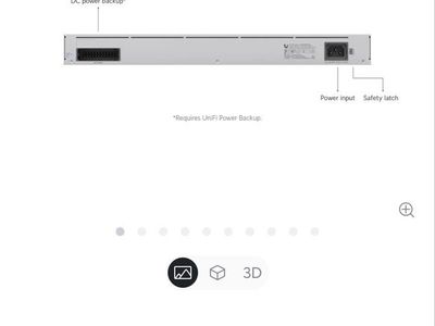Ubiquiti UniFi Dream Machine Special Edition (UDM-SE) 180W Cloud Gateway w/ PoE Switch & 128GB SSD