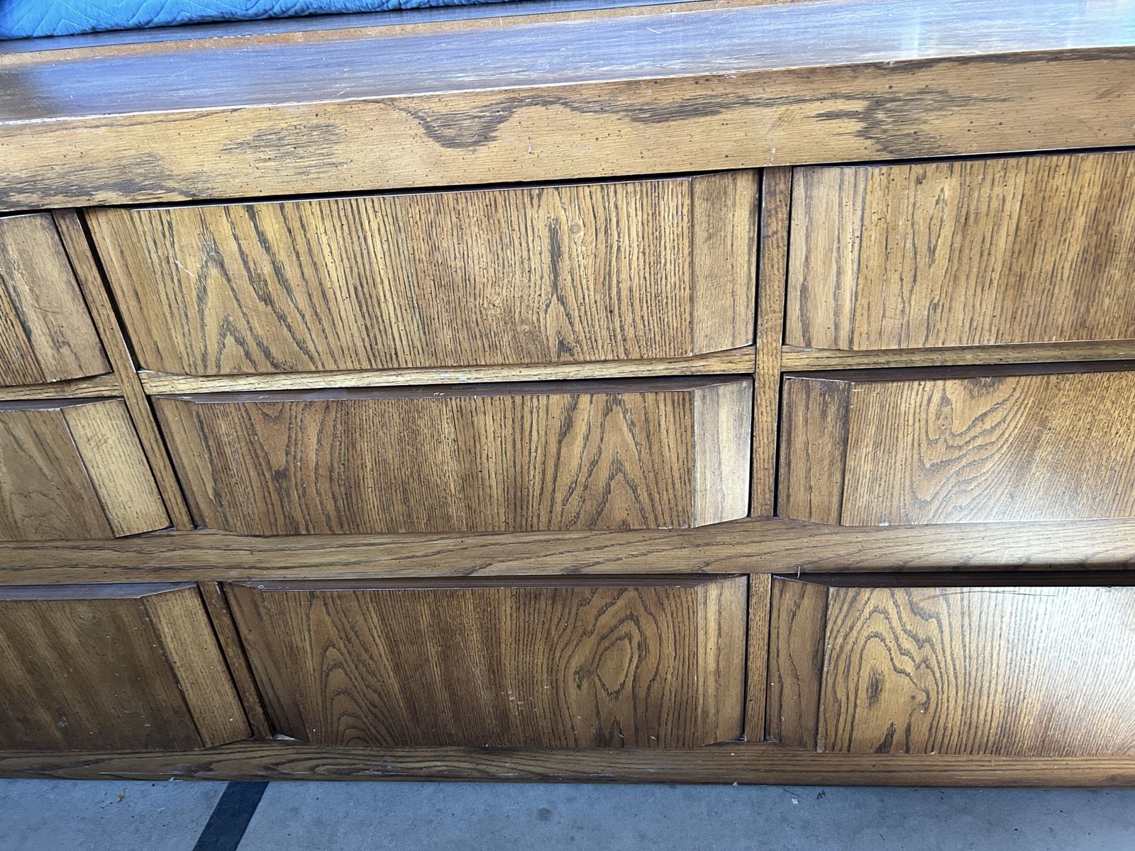 MCM Solid Wood Dresser Mid Century Modern