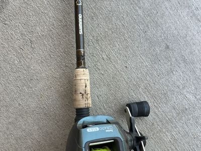 Shimano Clarus graphite rod shimano curado bait cast fishing reel set