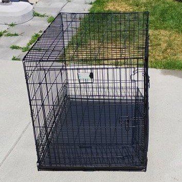 dog kennel cage crate extra large giant size great for big Labrador size dogs
