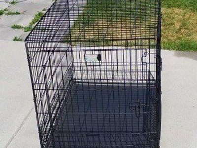 dog kennel cage crate extra large giant size great for big Labrador size dogs