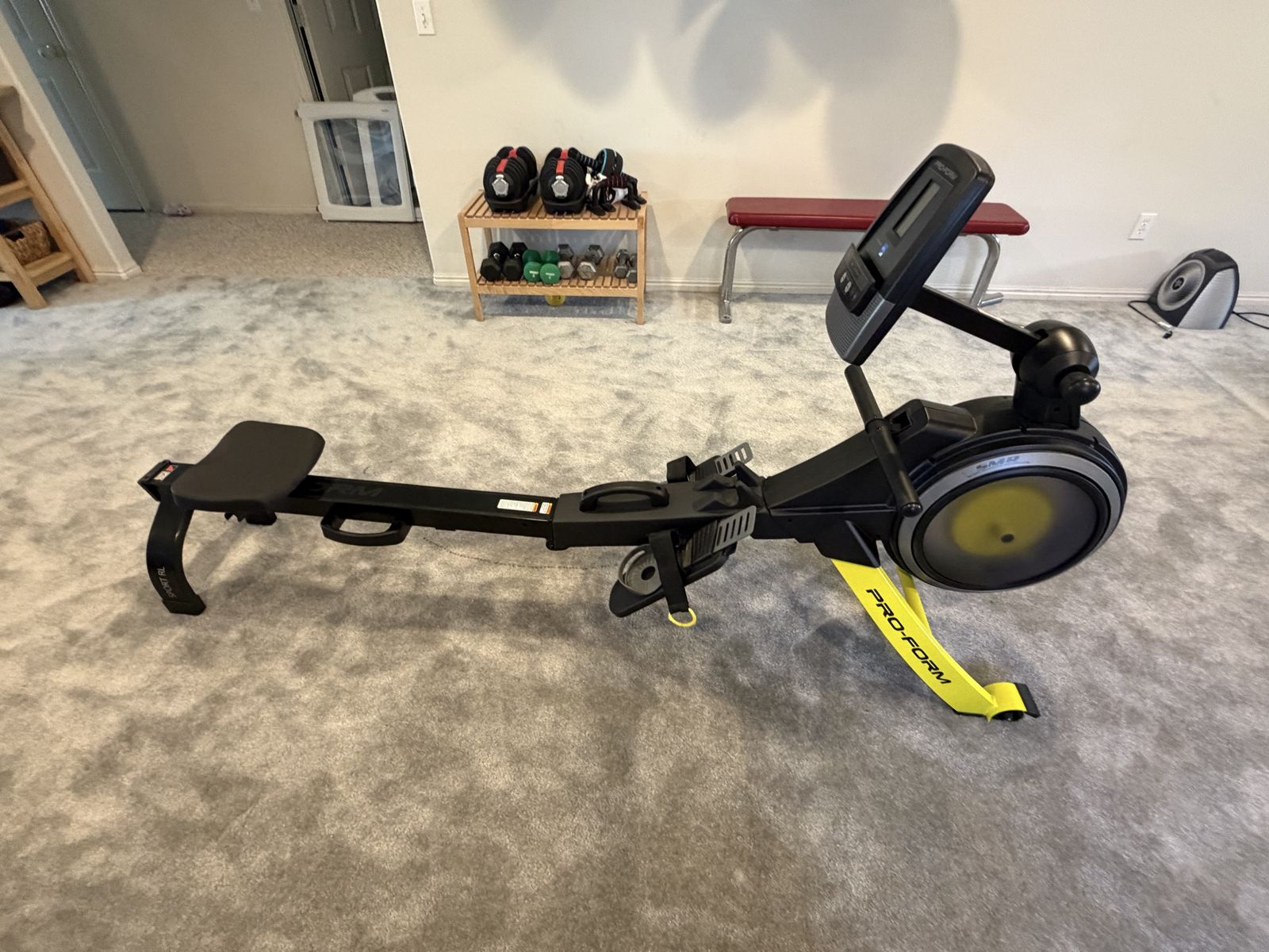 ProForm Sport RL Rowing Machine - Like New, Quiet & Smooth Usage, Entry-Level/Cross Training