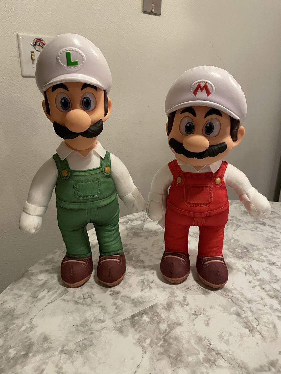 The Super Mario Galaxy Movie –FIRE MARIO AND LUIGUI 14"