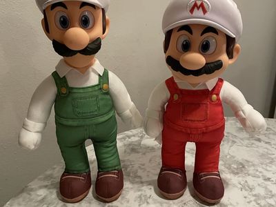 The Super Mario Galaxy Movie –FIRE MARIO AND LUIGUI 14"