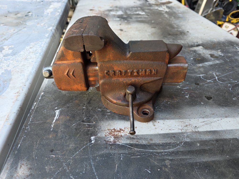 craftsman,  made in usa vise