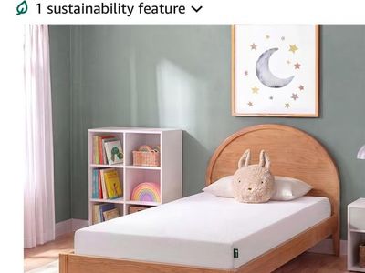 Zinus 6 Inch Twin Green Tea Memory Foam Mattress - Medium Firm