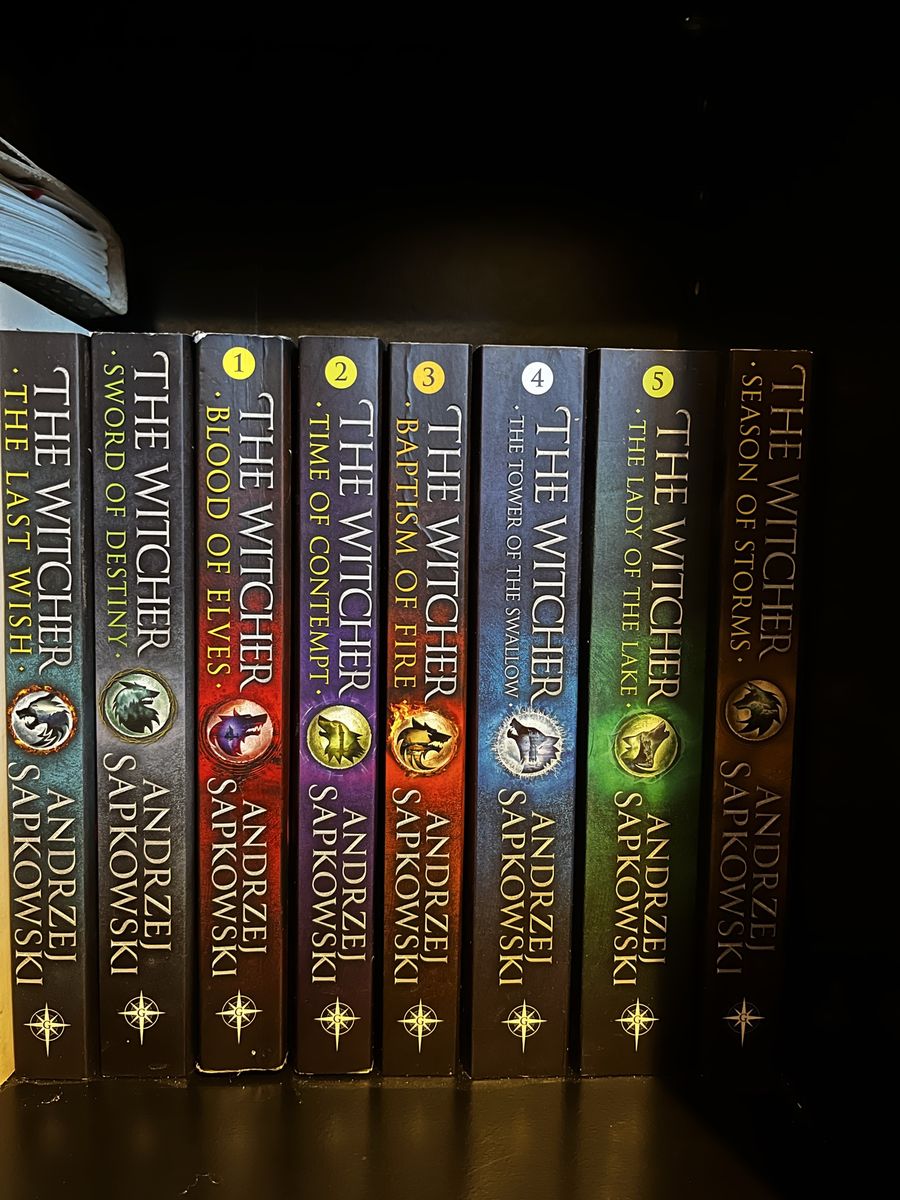 The Witcher Series 8-Book Collection by Andrzej Sapkowski - Paperback