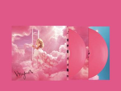 Megan Moroney-SIGNED ON COVER Cloud 9 Pink Vinyl