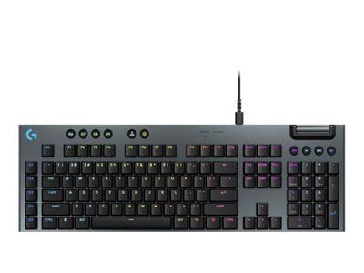 Logitech G915 X Low-Profile Wired Mechanical Gaming Keyboard - GL Red Linear Switches
