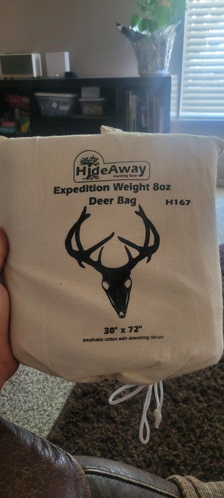 HideAway Hunting Gear Expedition Weight 8oz Deer Game Bag 30" x 72" H167