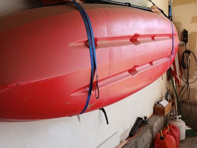 12' 2 person lifetime kayak w/ paddles