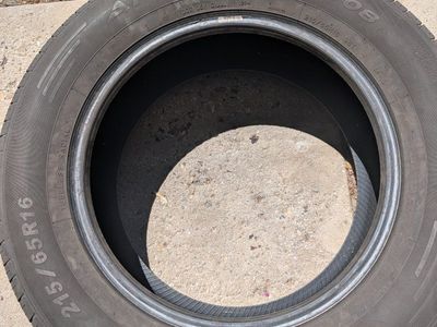 Two 215 65 R16 sailun atrezzo sh408 tires