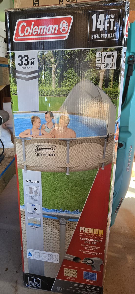 Coleman Steel Pro Max Pool 14 ft x 33 inches deep