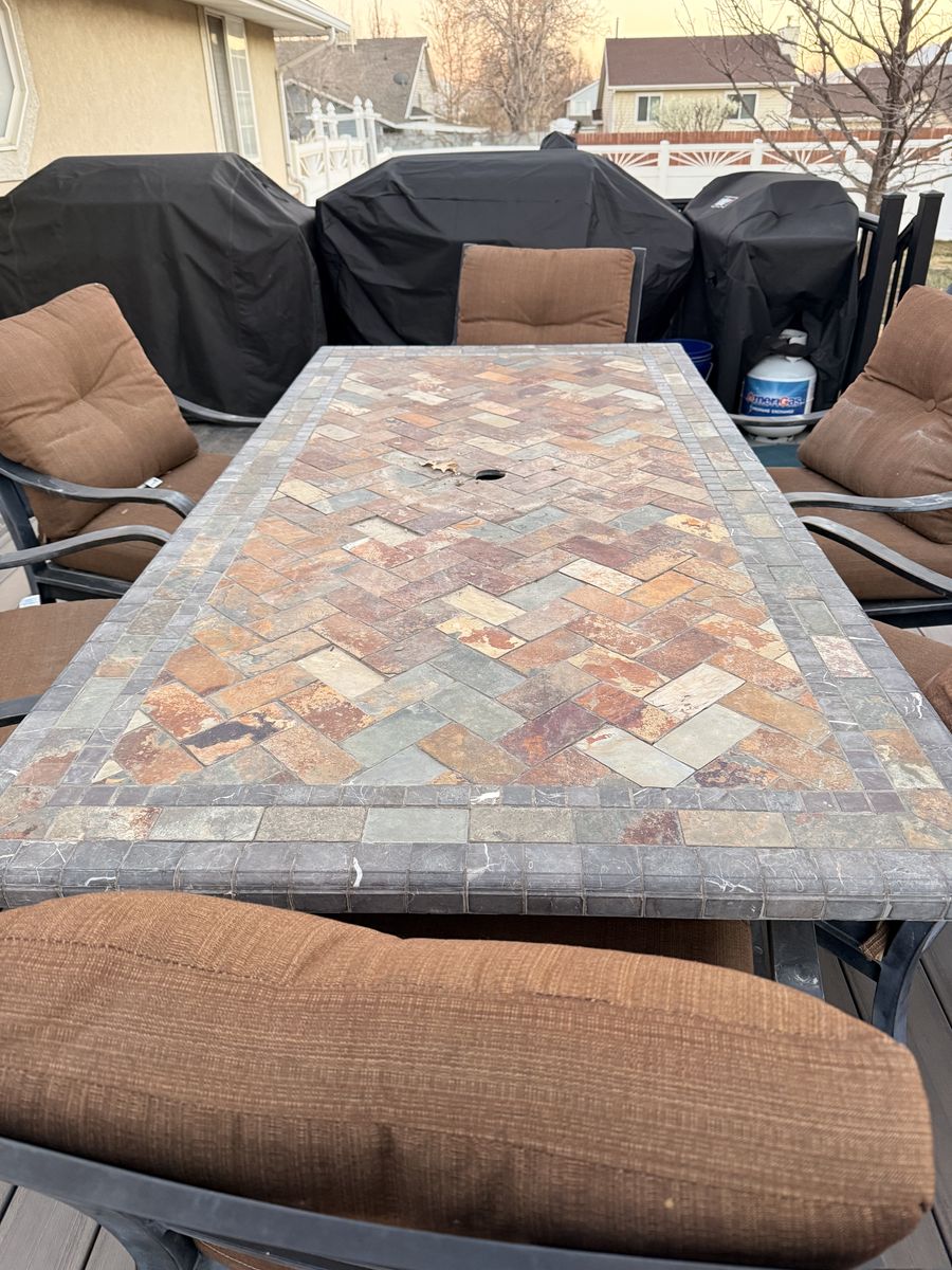 Patio Table With Chairs