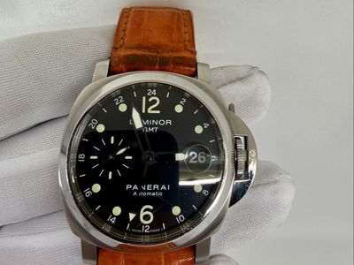 Panerai Luminor GMT 40mm Steel PAM00159 - Full Set B&P