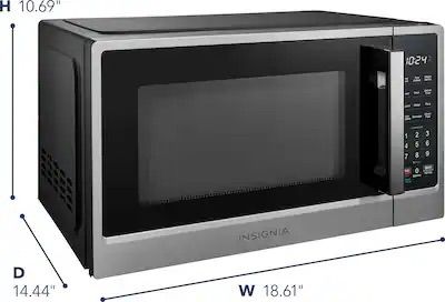 Insignia Compact Microwave