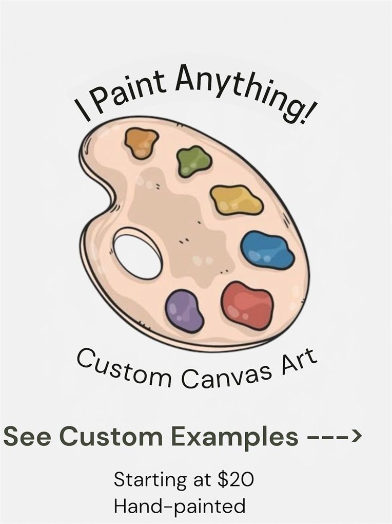 Custom Paintings – Handmade & Personalized Artwork
