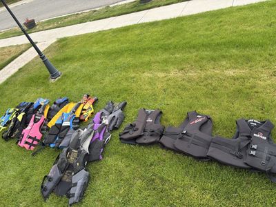 Life jackets galore
