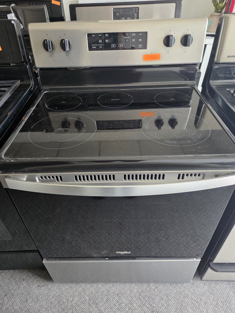whirlpool electric stove
