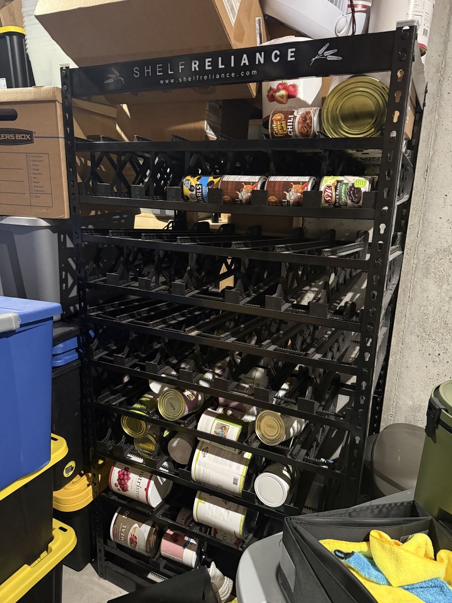 Shelf Reliance Food Storage Rack