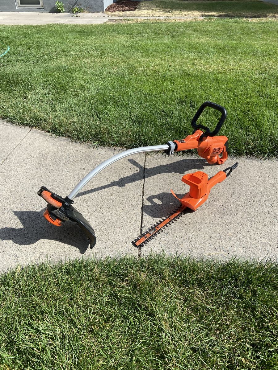 Black+Decker hedger, trimmer and edger