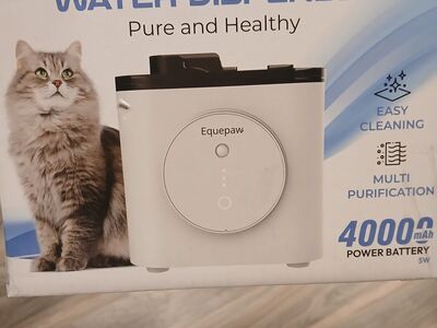 Filtered Dog and cat watering bowl