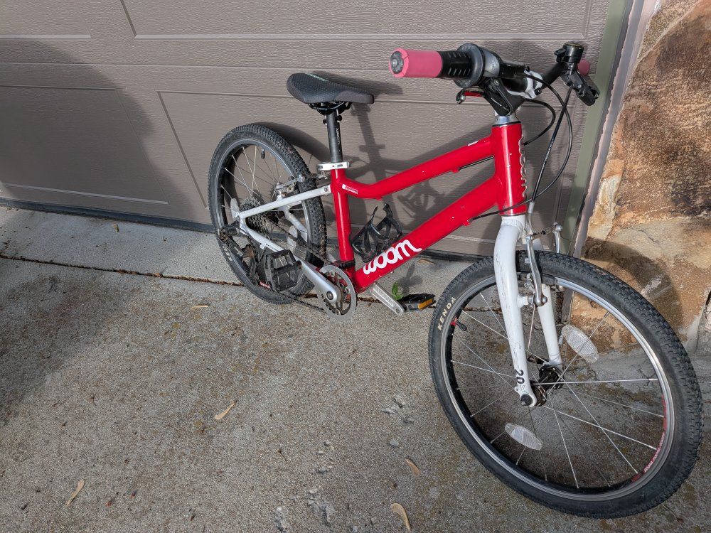 woom 4 20 inch bike