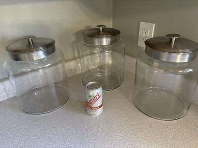 Three Large Canisters