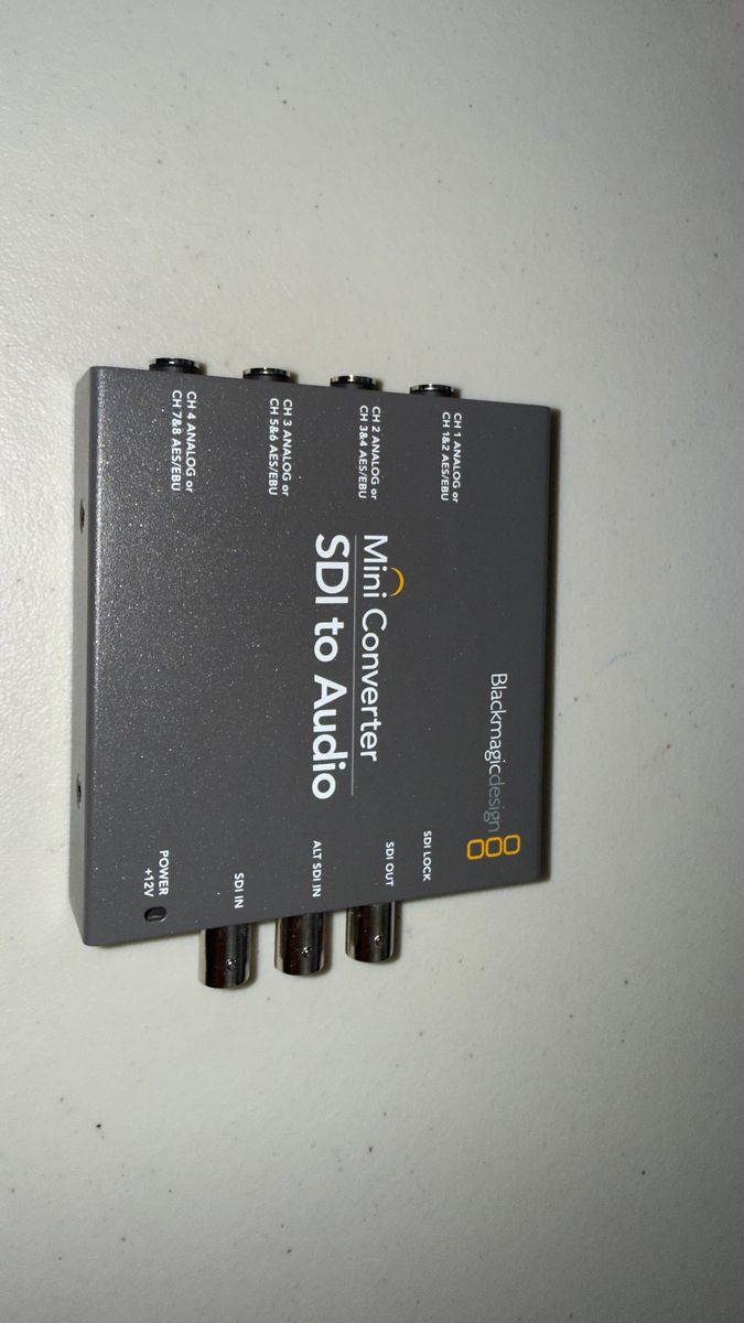 Blackmagic Design Mini Converter Audio To SDI