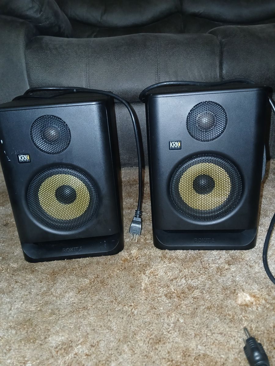 KRK Systems Rokit 5 Studio Monitor Speakers Pair
