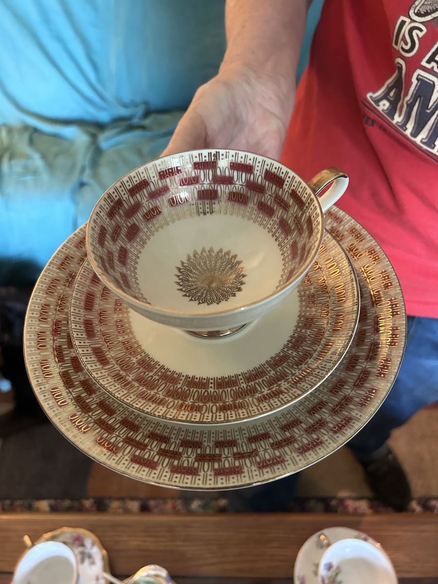 BAVARIA, WINTERLING, MARKTLEUTHEN Teacups