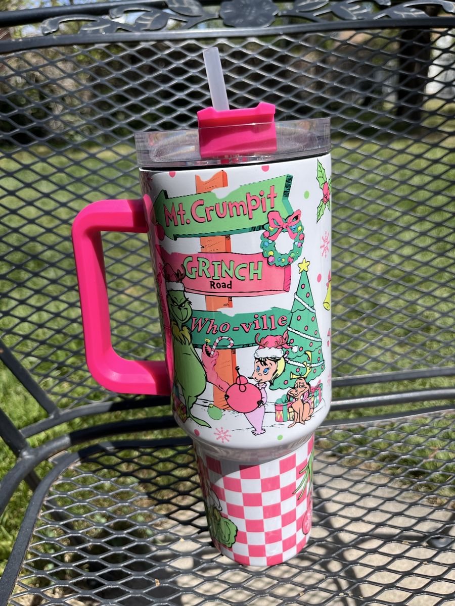 Grinch tumbler