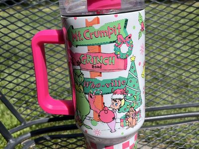 Grinch tumbler