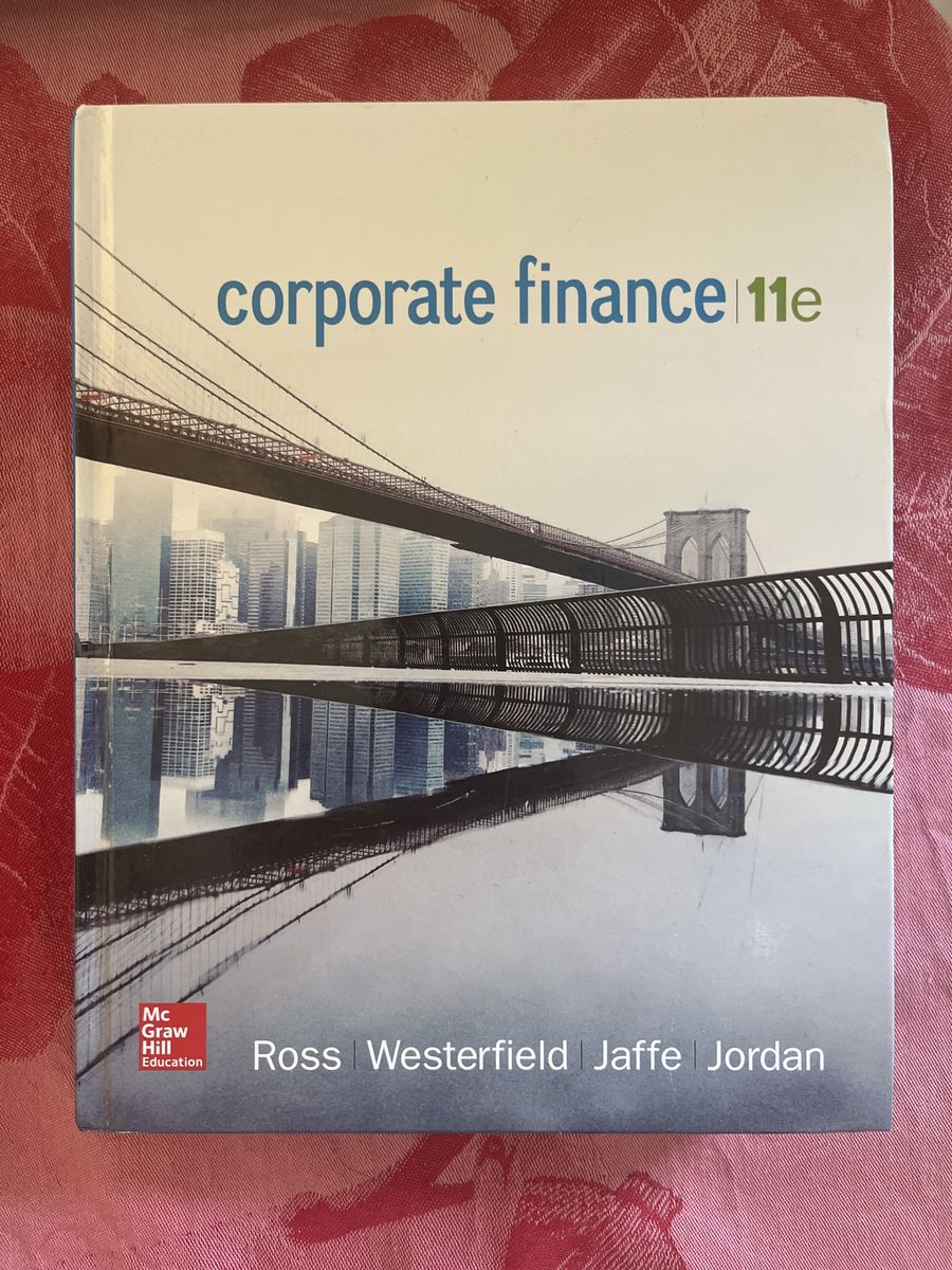 Corporate finance textbook
