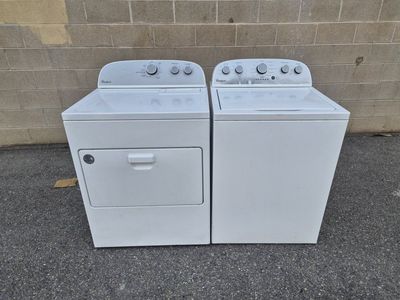 WHIRLPOOL SET WASHER AND ELECTRIC DRYER FREE DEL