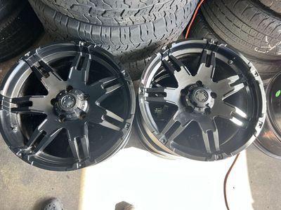 18” Ultra Wheels 5x5 Jeep Dodge Chevy