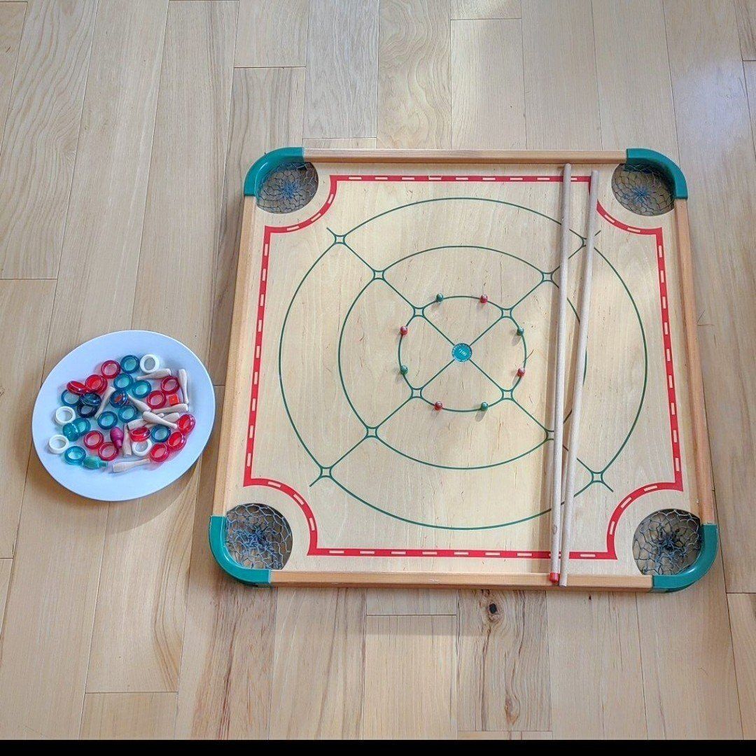 Carrom 2 Sided Game